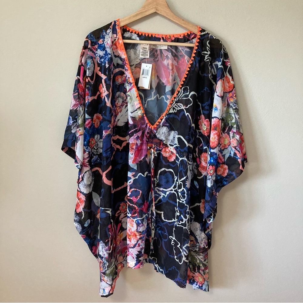 NWT Rachel Roy Swim Cover Up L
